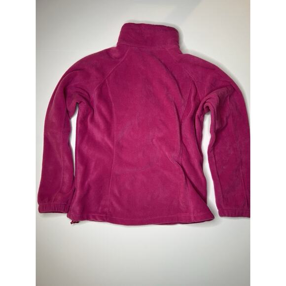 Columbia Women's Benton Springs Full Zip Fleece Jacket L pink - Picture 5 of 5